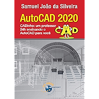 AutoCAD 2020: CADinho: um professor 24h ensinando o AutoCAD para você (Portuguese Edition) book cover AutoCAD 2020: CADinho: um professor 24h ensinando o AutoCAD para você (Portuguese Edition) book cover