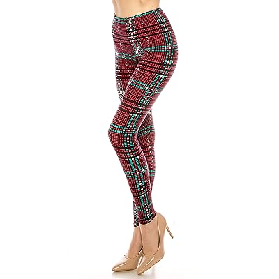 Buy Shycloset المطبوعة تصميم أزياء طماق المرأة الأمومة عارضة الزبدة لينة تمتد السراويل العادية واحد بالإضافة إلى حجم Online In Oman B07qh3n9dx