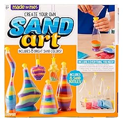 Made By Me Create Your Own Sand Art, 4 Sand Bottles