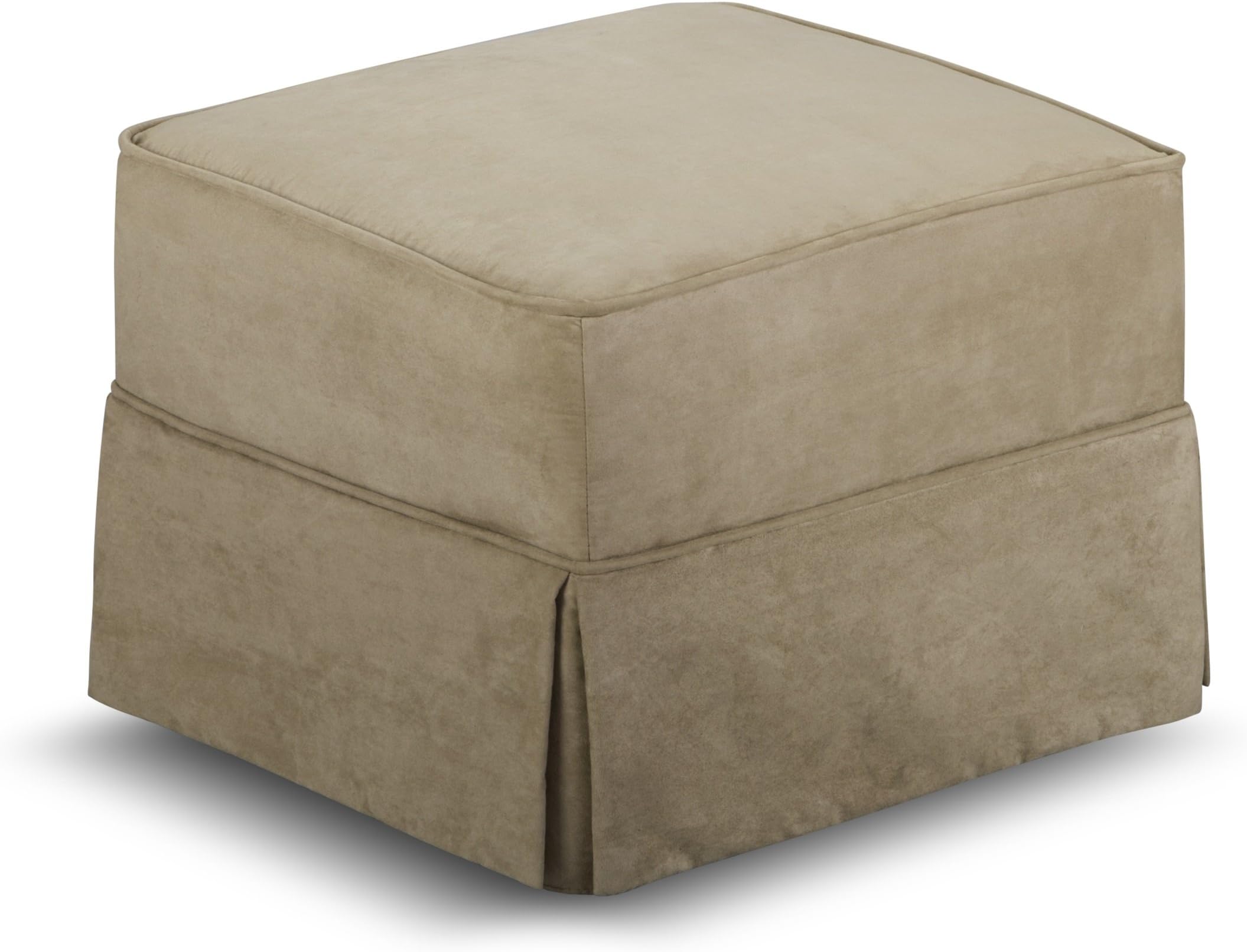 Lane Kids Universal Upholstered Ottoman, Chocolate