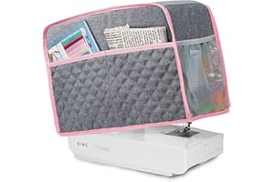 BAGSFY Sewing Machine Cover for Brother, Sewing Machine Dust Cover for Singer, Padded Storage Dust Covers Compatible with Most Standard Sewing Machine.
