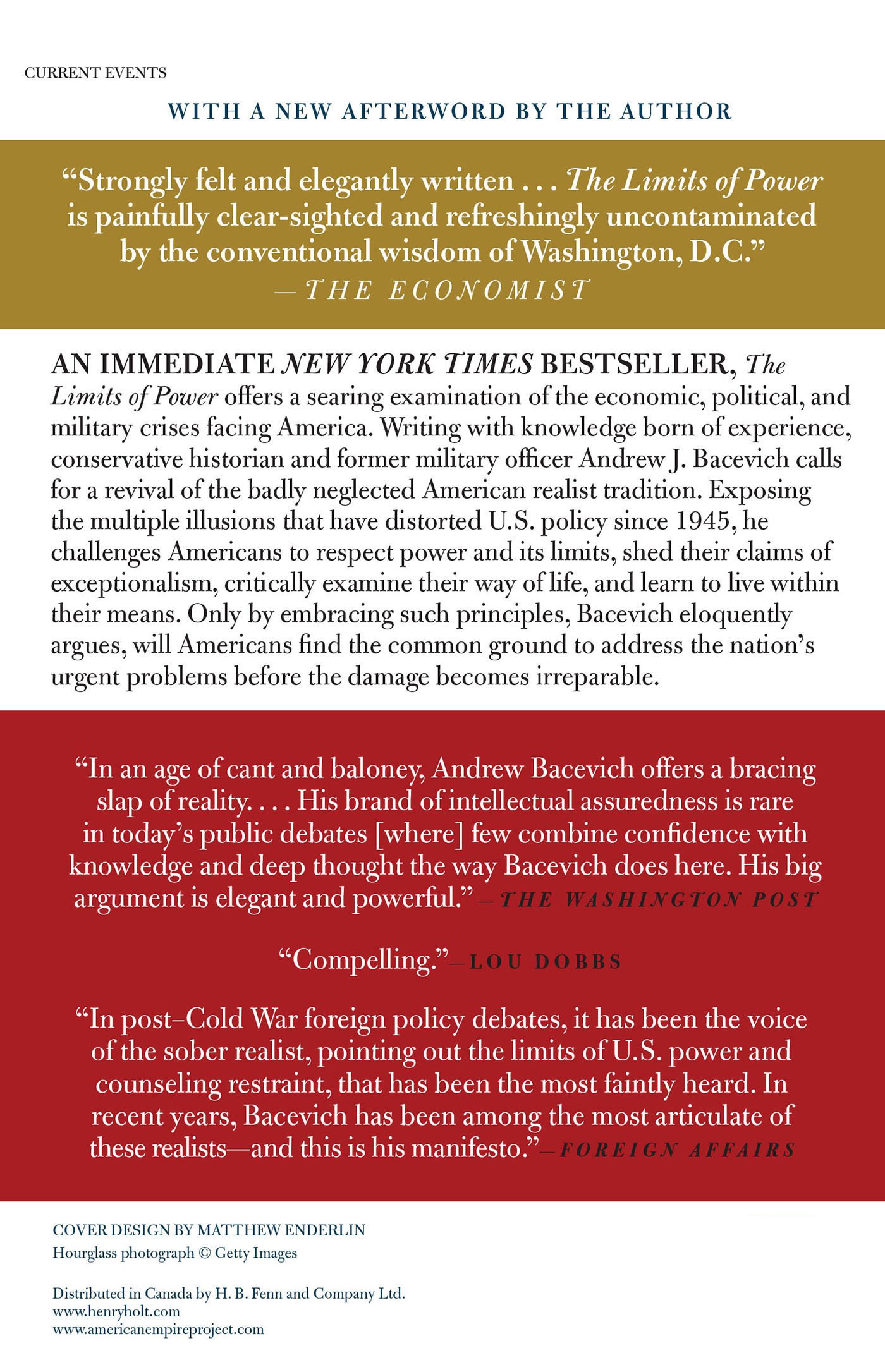 andrew bacevich limits of power