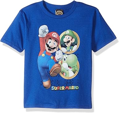 playera de cumpleaños mario bros