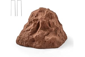 VEVOR Faux Rock Cover, Outdoor Fake Rock Well Pump Cover, Realistic Natural Texture, Lightweight & Weather-Resistant Polyresi