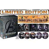 Avengers 4-Movie Collection &ndash; 5-Disc Box Set with Bonus Features &ndash; Avengers Assemble / Age of Ultron / Infinity War / Endgame [Blu-ray] [Region Free]