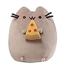 GUND Pusheen Snackable Pizza Stuffed Animal Cat Plush, 9.5"