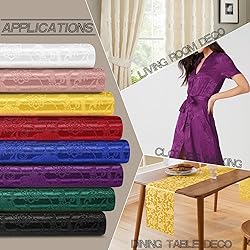 Cobedzy Pureple Satin Fabric by The Yard - 1 Yard