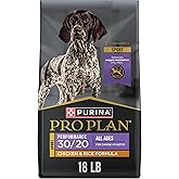 Purina Pro Plan Dry Dog Food, Sport Performance 30/20 Chicken & Rice - 8.16 kg Bag (1 Pack)
