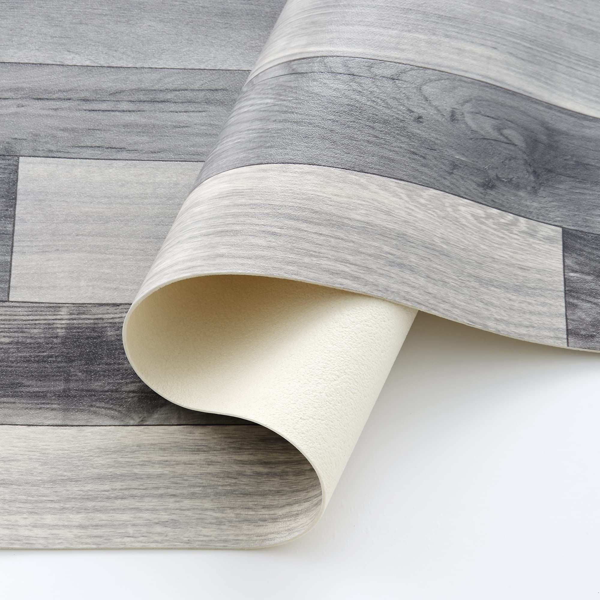 ECOMMERC3 Holm - 60 x 100 Parquet Vinyl Rug | Non-Slip and Easy Maintenance Rug Ideal for Hallways, Kitchen or Outdoor Environments