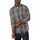 Amazon Essentials Men's Long-Sleeve Flannel Shirt (Available in Big & Tall)