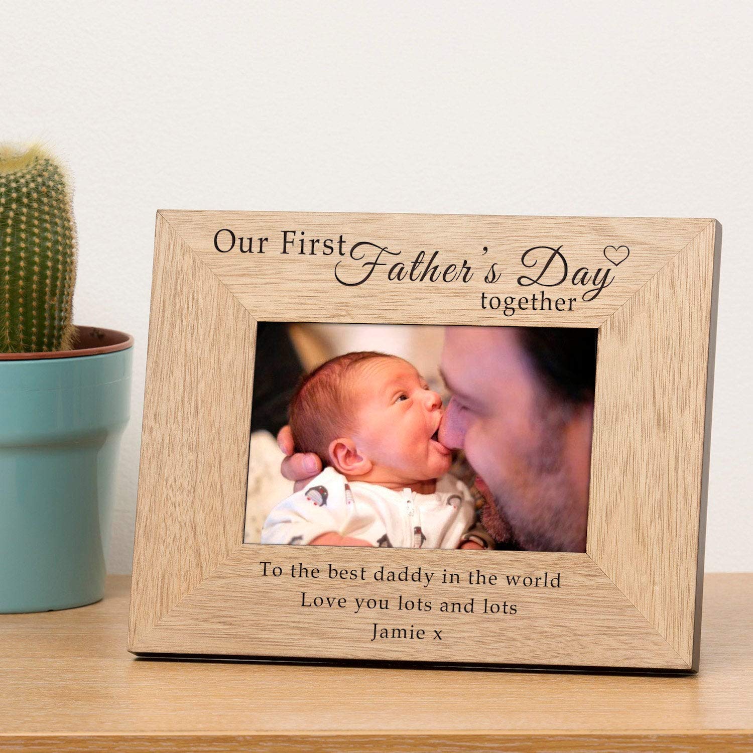 first fathers day frame