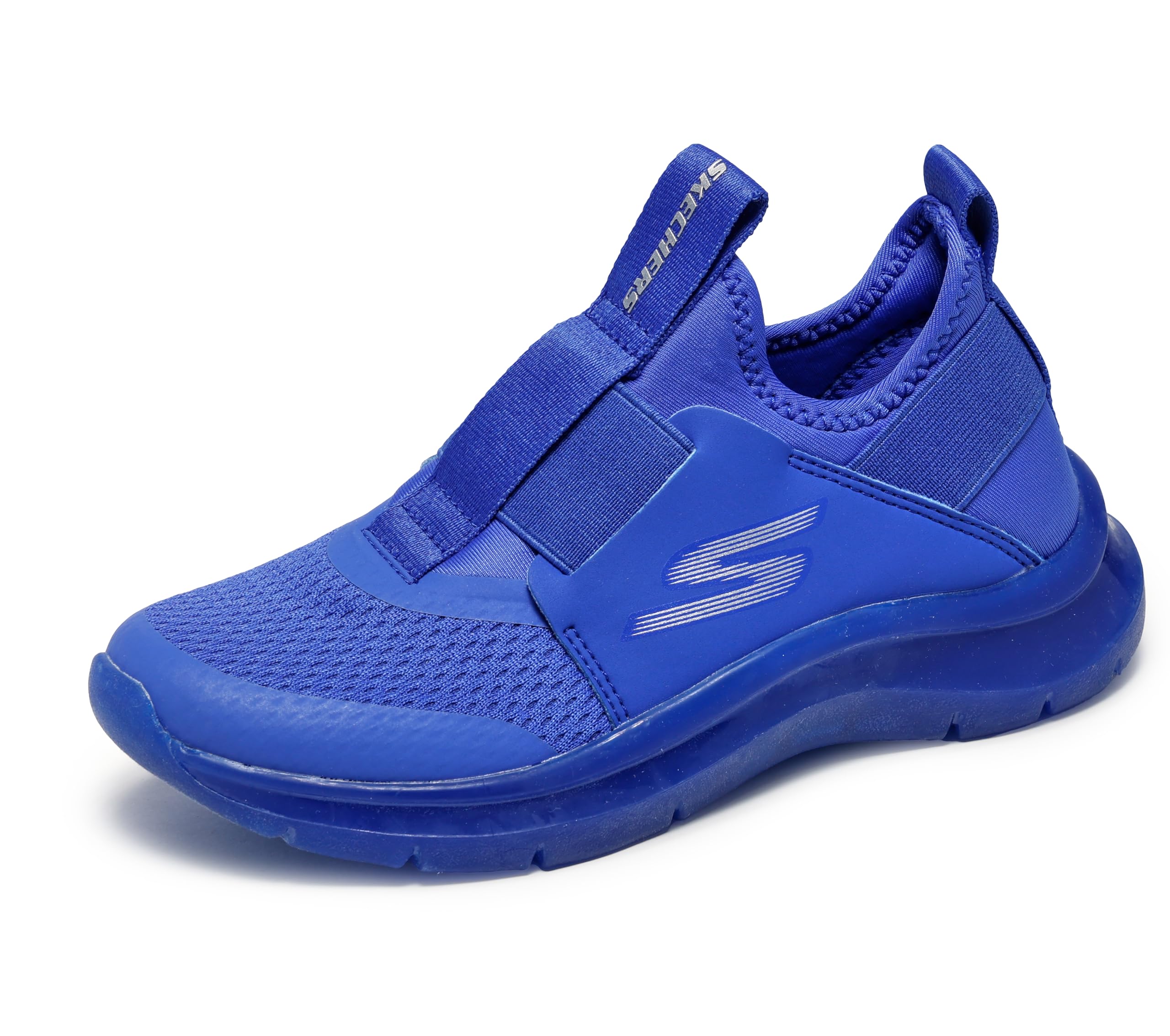 Skechers Boy's Skech Fast Ice Sneaker, Blue, 13.5 Little Kid Image Skechers Boy's Skech Fast Ice Sneaker, Blue, 13.5 Little Kid Image