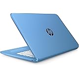 HP Stream 14-ax000na 14-inch HD Laptop (Aqua Blue) - (Intel Celeron N3060, 4GB RAM, 32GB eMMC, 1TB OneDrive and Office 365, 1 Year Subscription Included, Intel HD Graphics, Windows 10)