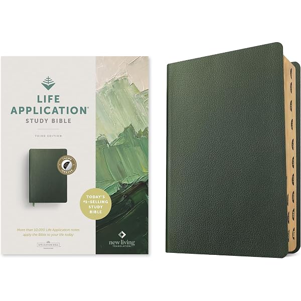 NLT Life Application Study Bible, Third Edition (Genuine Leather