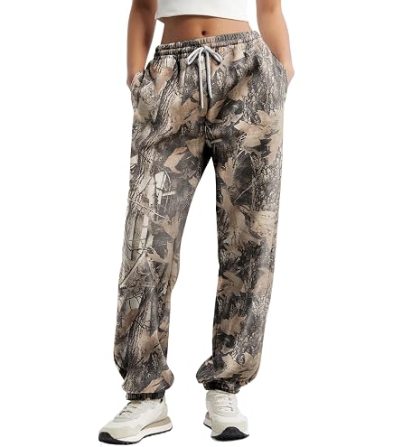 Amazon.com: Weinexra Womens Camo Sweatpants Wide Leg High Waisted