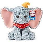 GUND Disney Official Dumbo Plush, Disney Cozys Collection, Dumbo Toys, Elephant Stuffed Animal for Ages 1 and Up, Gray, 10”
