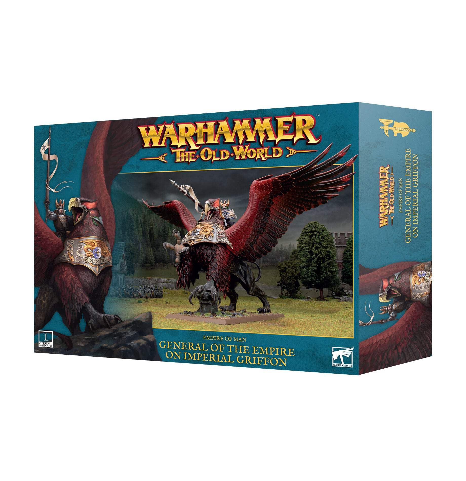 Games Workshop - Warhammer - The Old World - Empire of Man: General of the Empire on Imperial Griffon