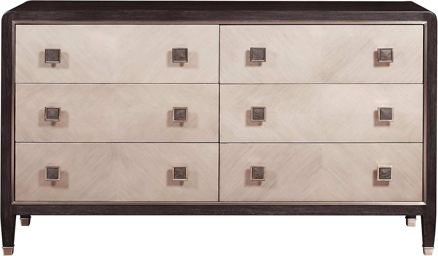Amazon Com Home Fare Modern Oak And Primavera Six Drawer Dresser