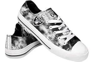 DALLAS COWBOYS FOCO Women's NFL Team Logo Ladies Fashion Low Top Canvas Sneakers Shoes