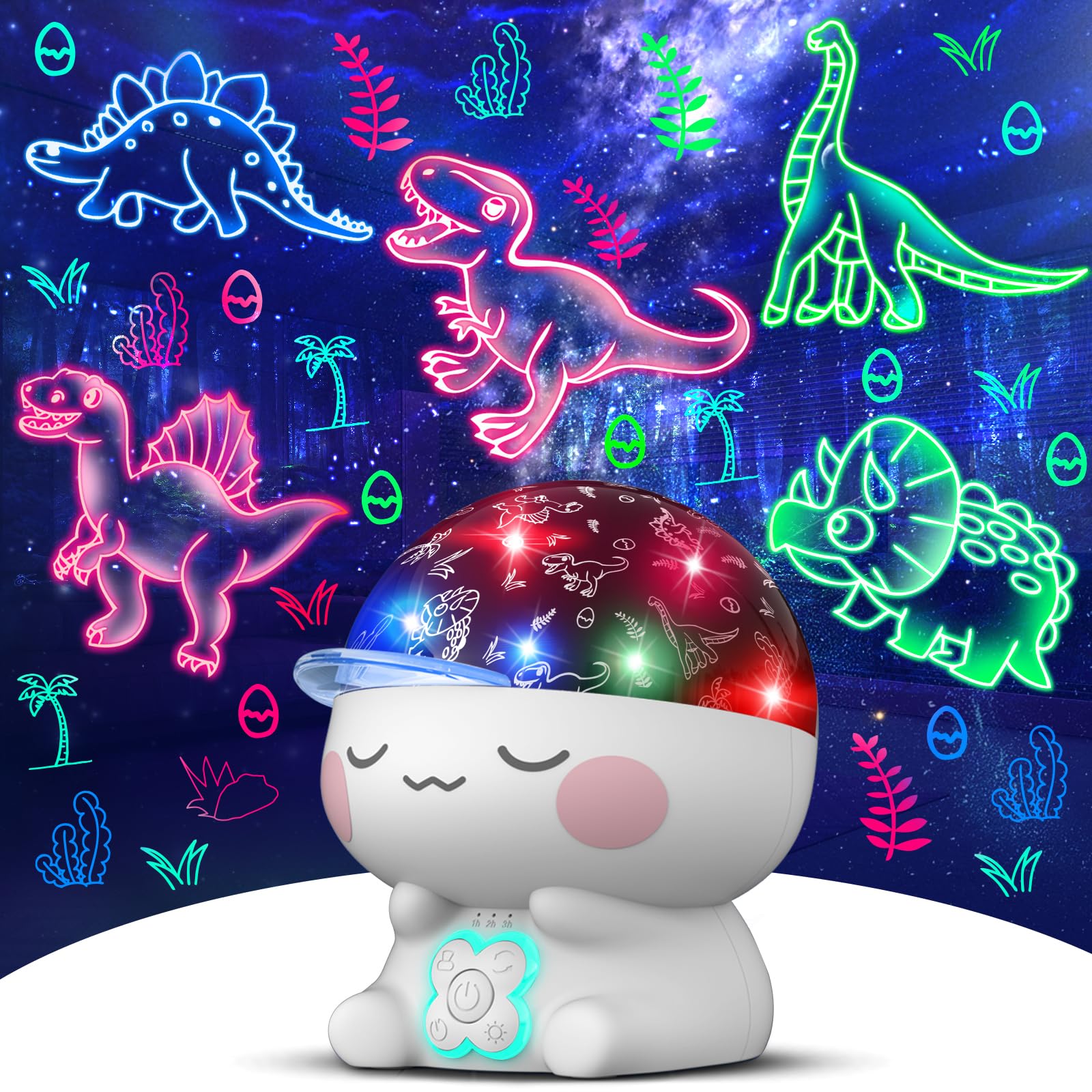 Photo 1 of CHENFAN Dinosaur Light for Kids,Dino Toys Projection Night Light for Boys Girls.Birthday Holiday Chirstmas Gifts for Kids Toddler Toys.Dinosaur Projector