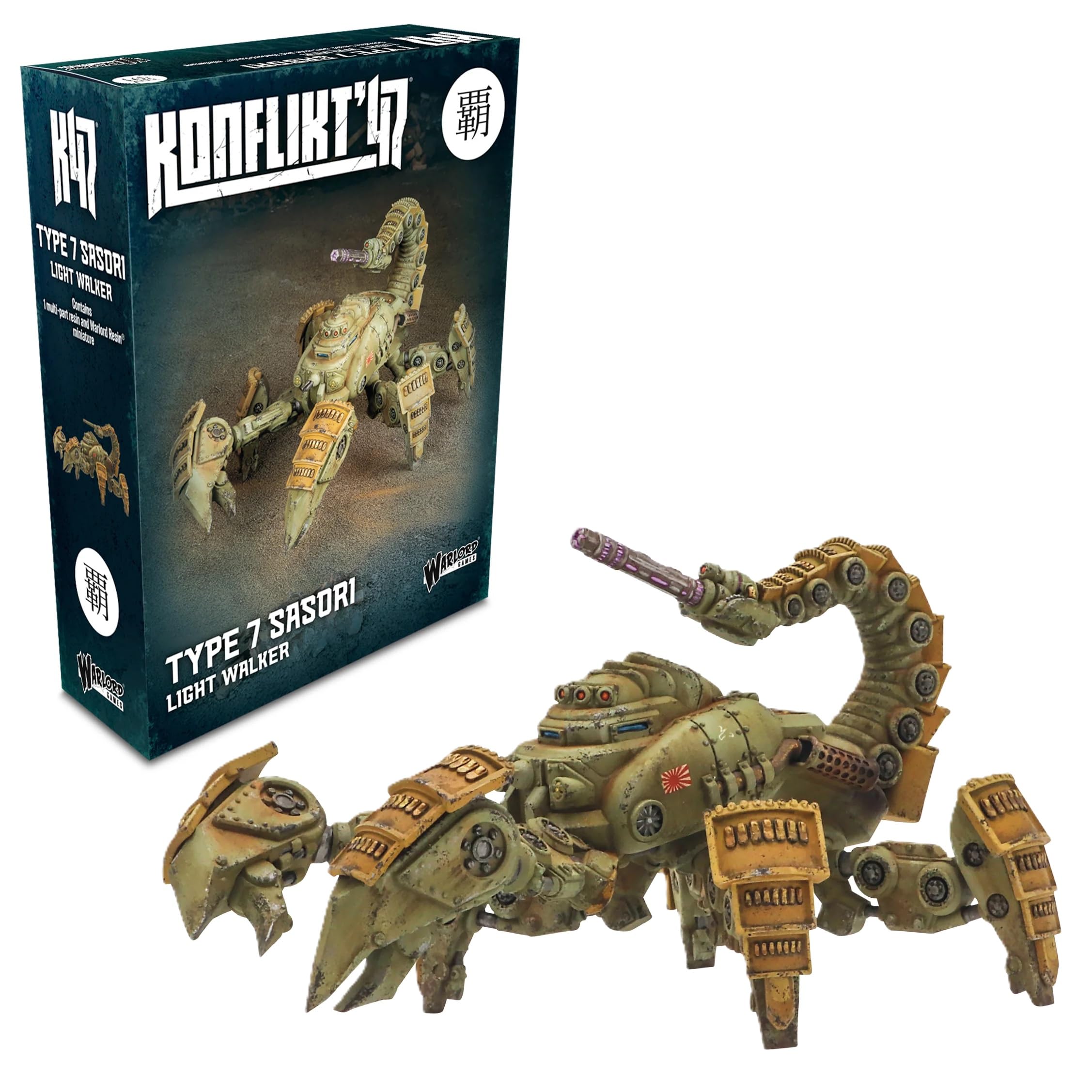 Warlord Games Sasori Light Walker Type 7 - Empire of Japan Miniatures for Konflikt 47 Highly Detailed 28mm Scale Miniatures