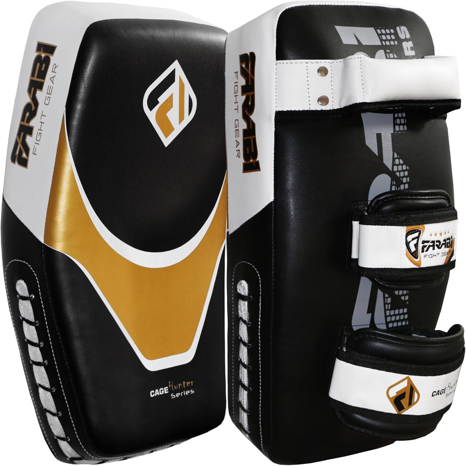 Farabi Kick Shield Thai pad MMA Muay Thai Shield Curved Pads Martial Art Training Pads Boxing Strike pad Curved Arm Pad MMA Focus pad Muay Punch Shield : Sports & Outdoors