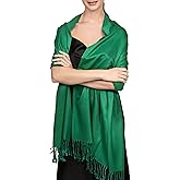 Achillea Soft Silky Pashmina Scarf for Women – Shawl Wrap for Evening Dresses, Bridesmaids, Weddings & Everyday Wear