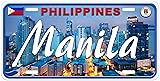 Manila T01 Philippines Novelty Car License Plate
