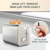Breville High Gloss 2 Slice Toaster Cream and Stainless Steel VTT967 view 3