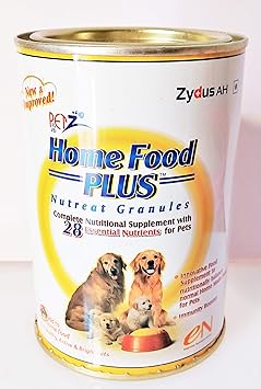 Petz Home Food plus, Vegetarian Dog Feed Supplement (Pack of 2-500gm)