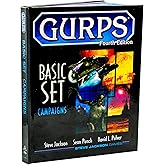 Steve Jackson Games Gurps Basic Set Campaign &ndash; Comprehensive RPG Board Game Guide Create Infinite Worlds and Adventures for Ages 14+ and 1+ Players