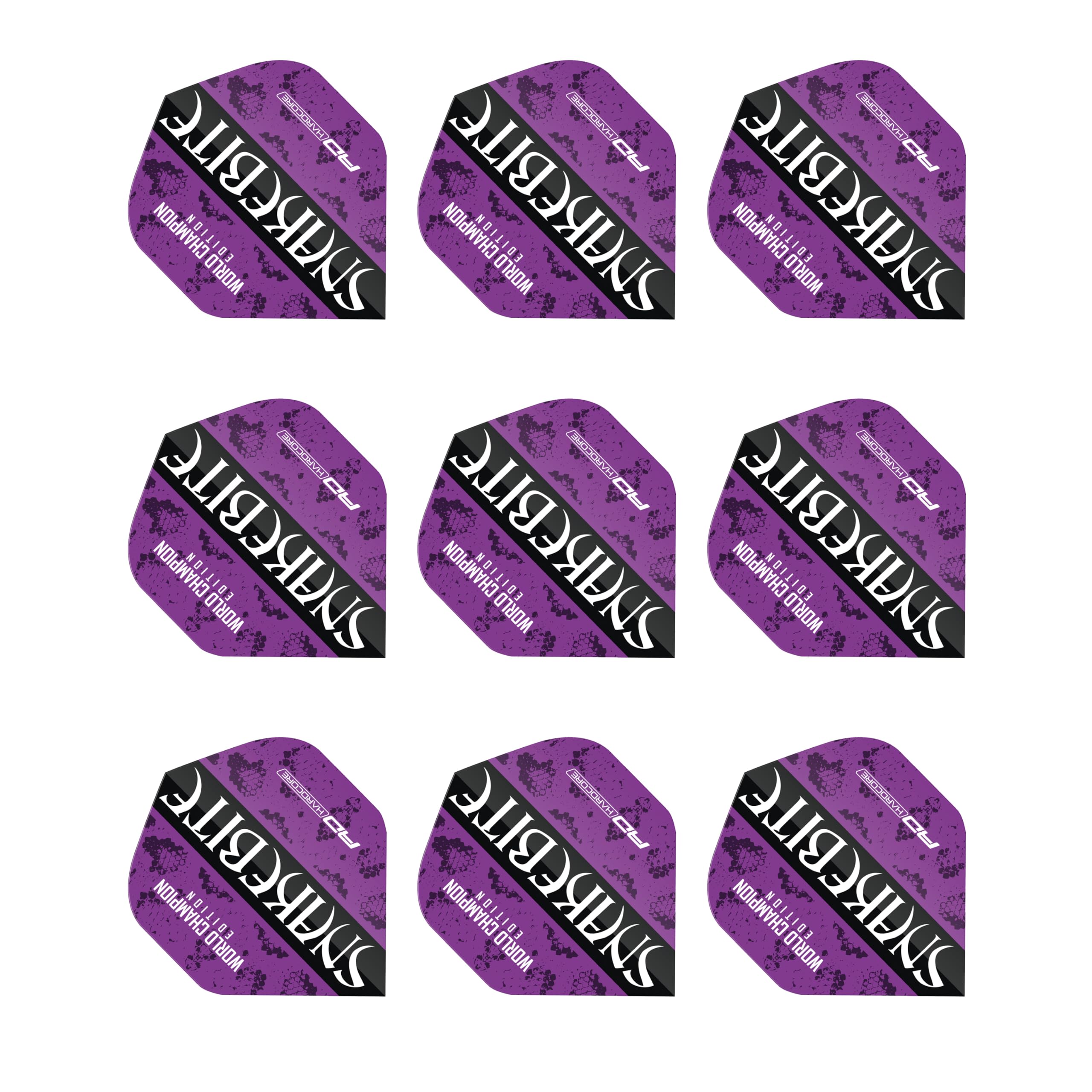Snakebite World Champion Edition Purple Hardcore Flights