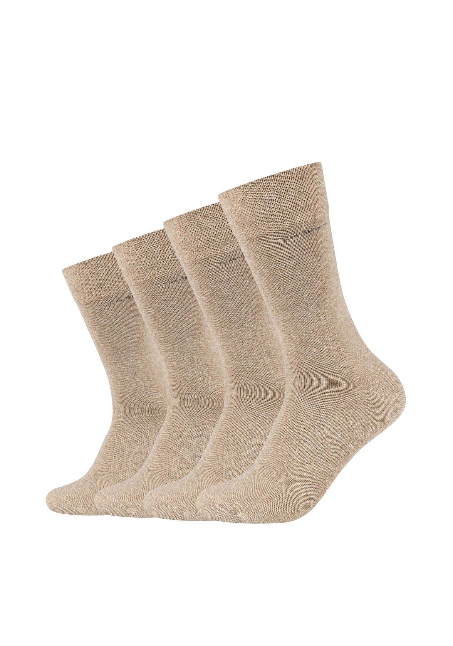 Camano Herren 3642000 Socken, Beige (Sand Melange 8300), (Herstellergröße: 43/46) (4er Pack) 2
