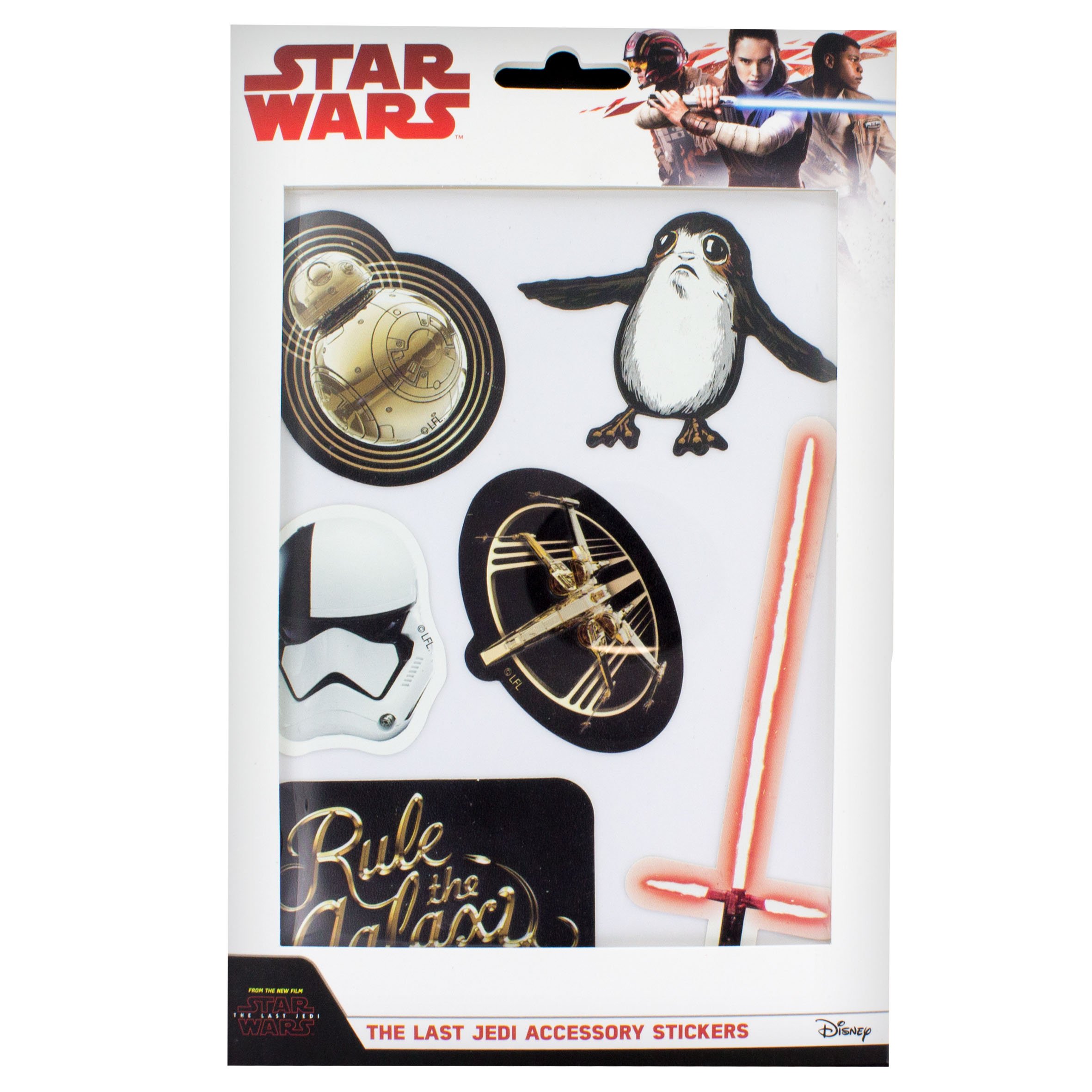 Star Wars The Last Jedi Decals Gadget