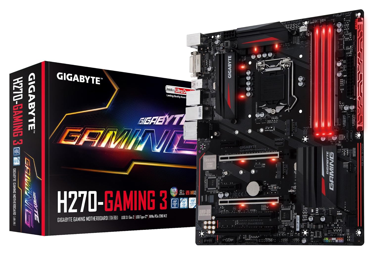 Amazon.in Buy GIGABYTE GAH270Gaming 3 LGA1151 Intel 2Way Crossfire