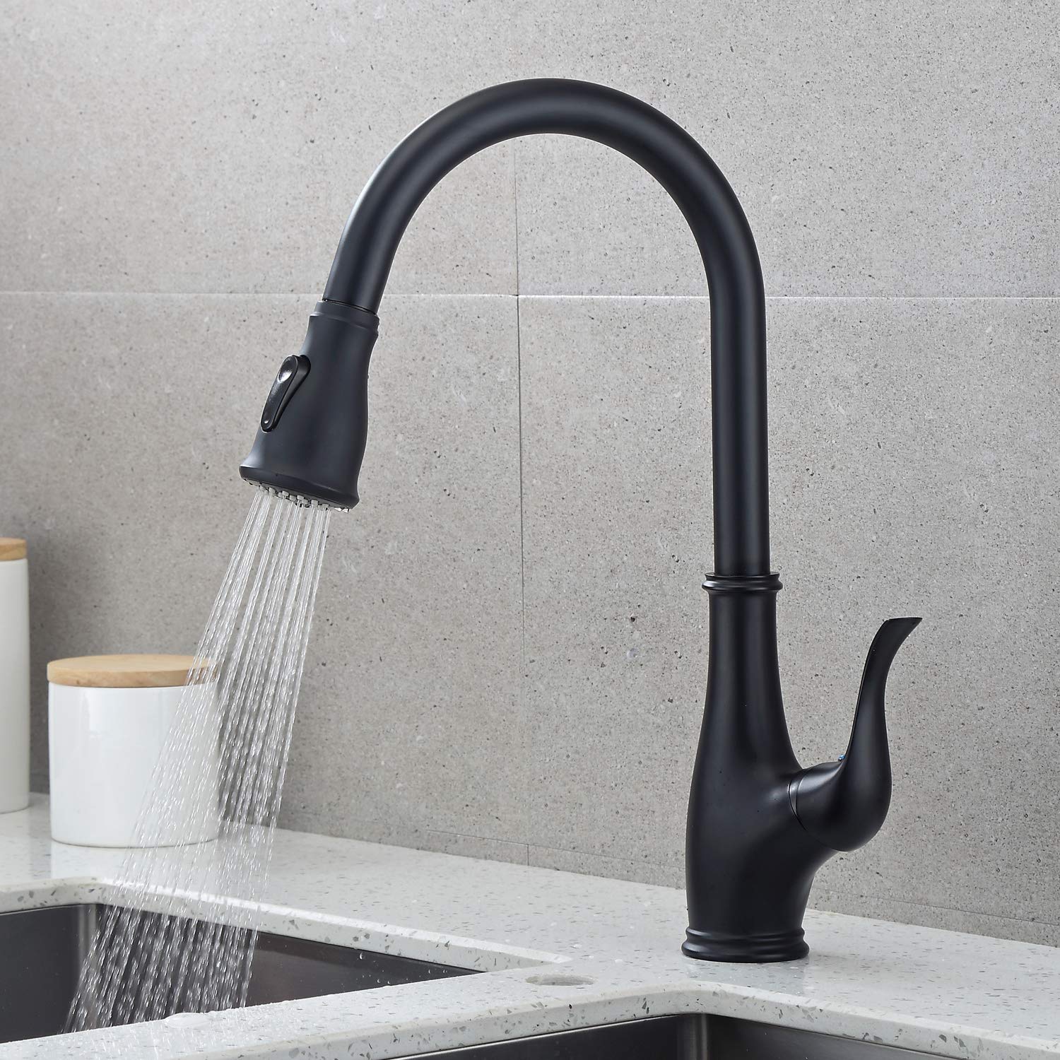 Best Black Two Handle Kitchen Faucet