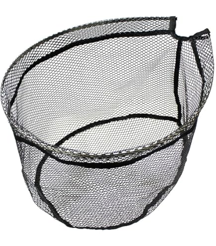 Amazon.com : Adamsbuilt Rubberized Replacement Net, Black, 15-Inch : Fishing  Nets : Sports & Outdoors