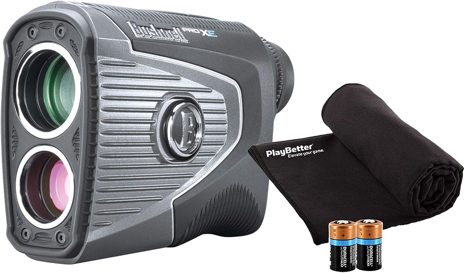 Bushnell Pro XE Golf Laser Rangefinder Bundle with