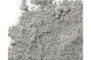ROCK N SOIL Matte Gray Iron Oxide Pigment Powder, Concrete Pigment, Grout Dye, Color Dye for Cement Epoxy Stucco Plaster Mortar Paint Coating- 5 Oz, Grey