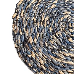 KAZI Essentials Boho Round Woven Placemats – Set