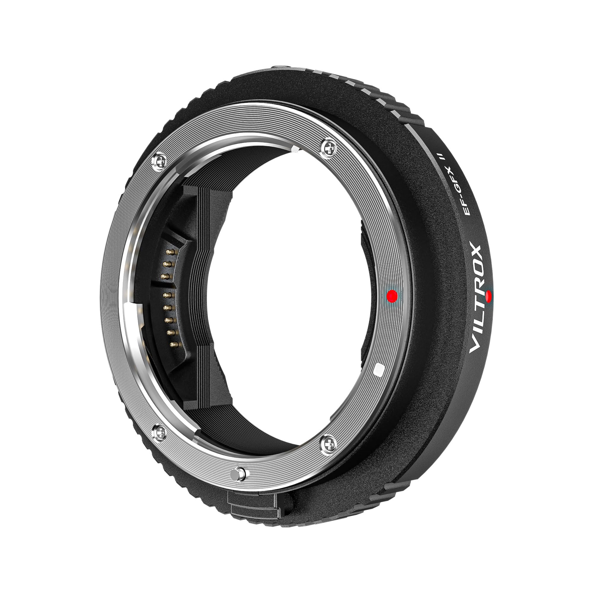VILTROX EF-GFXII Auto Focus Lens Mount Adapter Converter with Aperture Control, EXIF Transmitting Compatible with Canon EOS EF/EF-S Lens to Fujifilm G-Mount GFX Cameras GFX 100 50S 50R