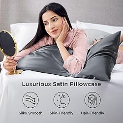 Bedsure Satin Pillowcase 2 Pack Similar to Silk