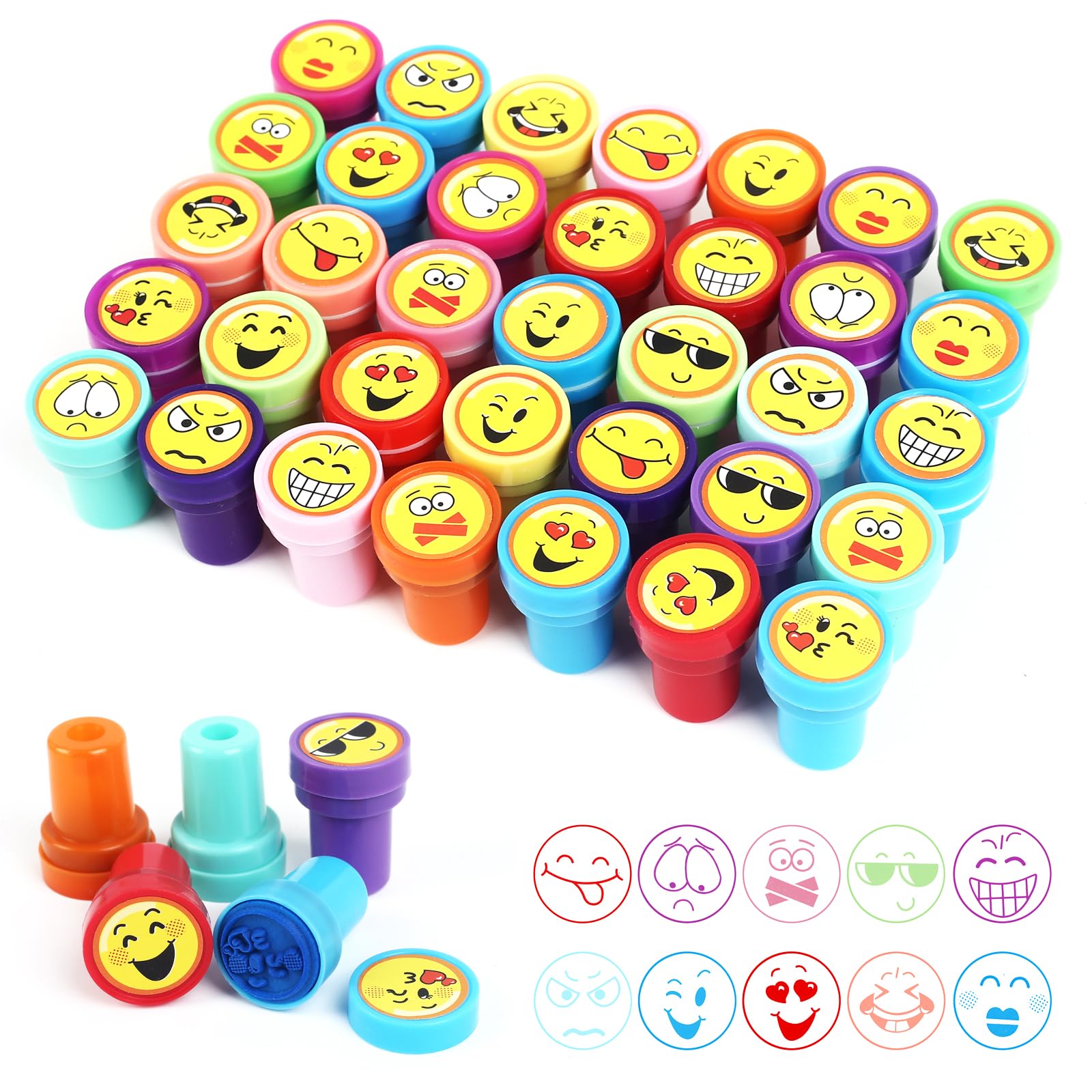 Gudotra - Children's Self-Inking Stamps Emoji