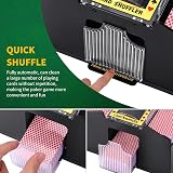 ZONJIE Automatic Card Shuffler 4 Deck USB Battery Operated Casino Poker view 8