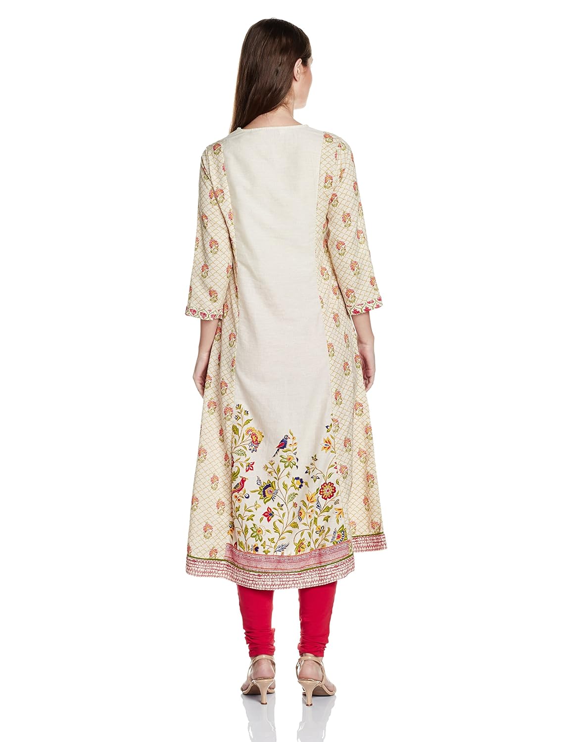 biba women's anarkali kurta