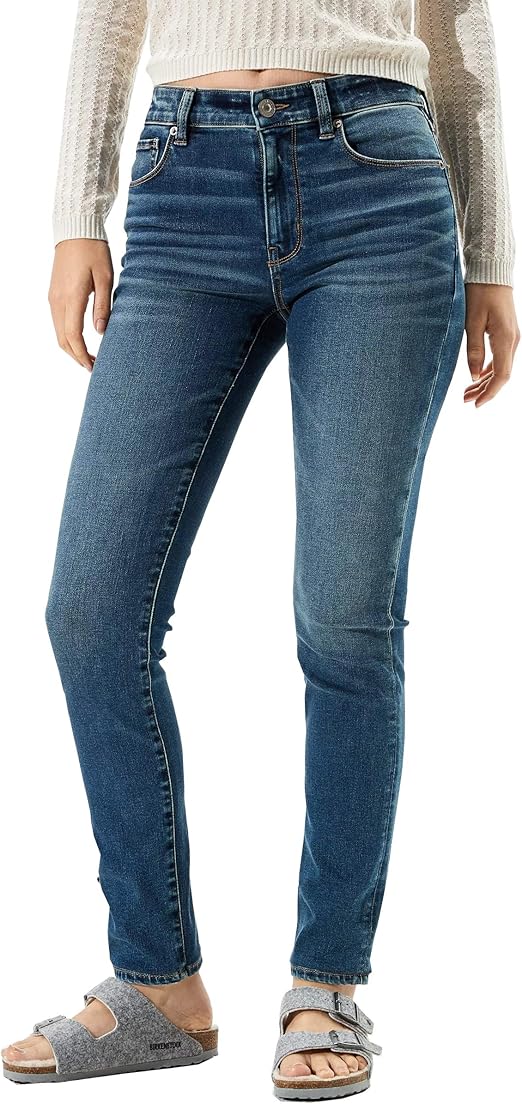 american eagle high waisted jeans