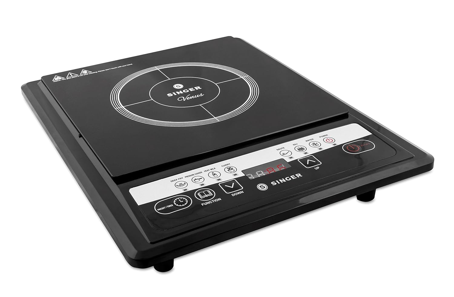 Singer Induction Cooktop Venus 1400Watt Best Price With Best Deal in