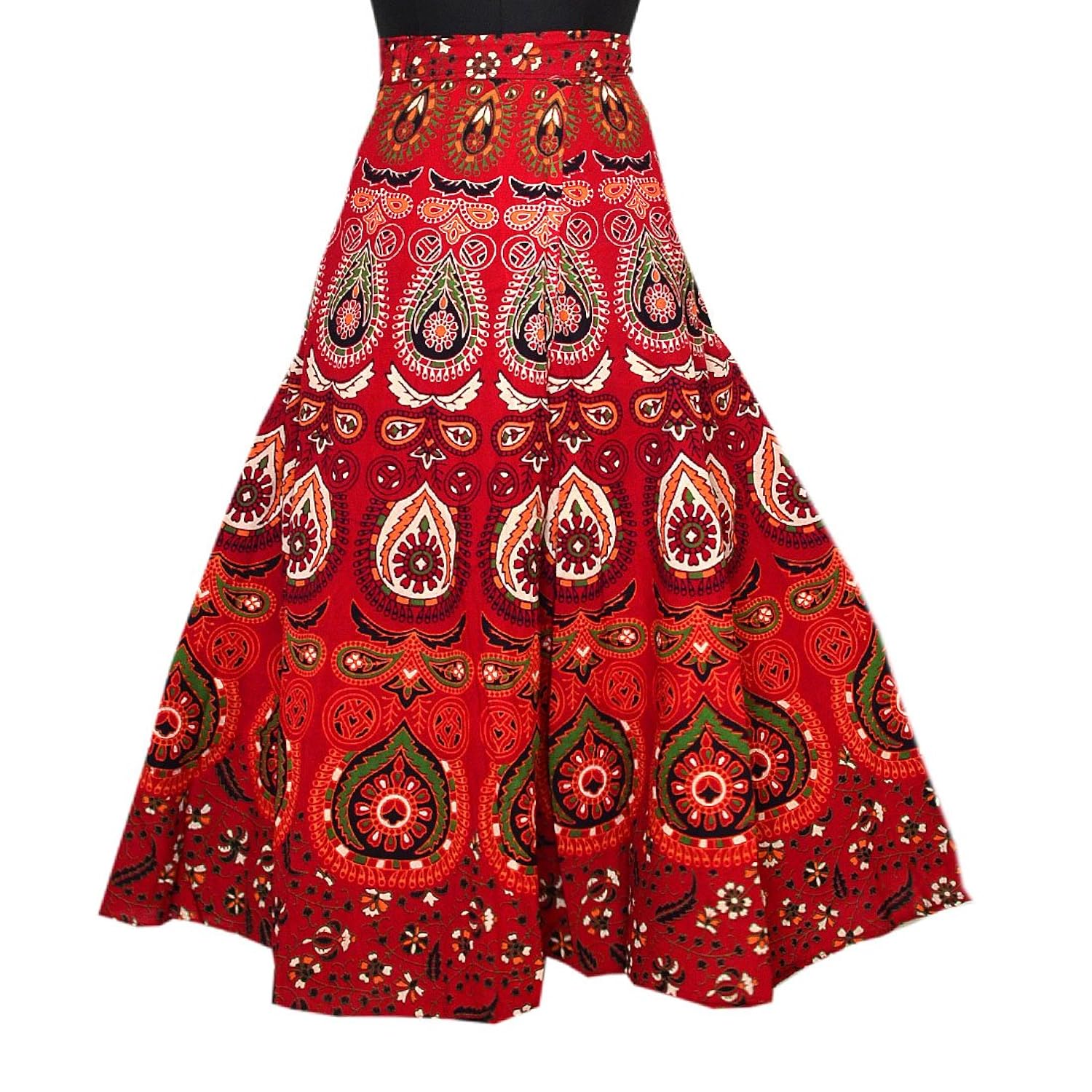 jwf women's cotton skirt (multi color) 2 pcs