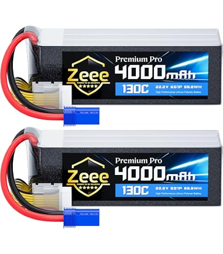 Amazon.com: Zeee Premium Pro 6S Lipo Battery 6000mAh Ultra-Low