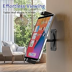 Keuvirya iPad Wall Mount, Universal 360° Rotating